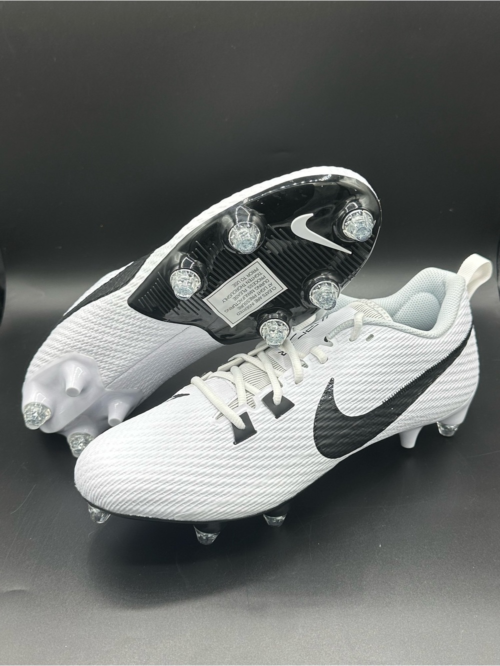 Nike Vapor Edge Speed 360 2 DT Detachable Football FJ7094-100 Men Size 12.5